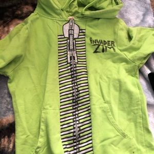 Invader zim gir hoodie